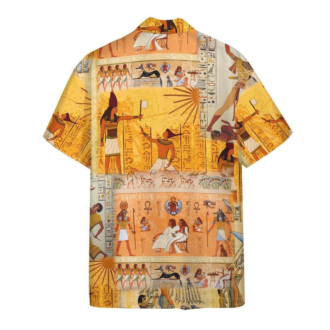 3D Ancient Egyptian Gods Hawaiian Shirts