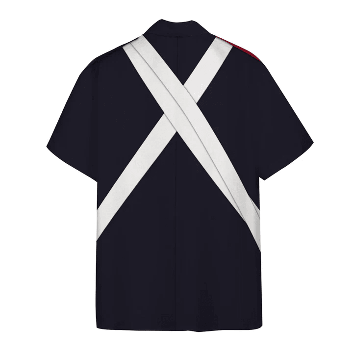 3D Continental Army Custom Short Sleeve Shirt, Trendy Hawaiian Shirt For Men, Women