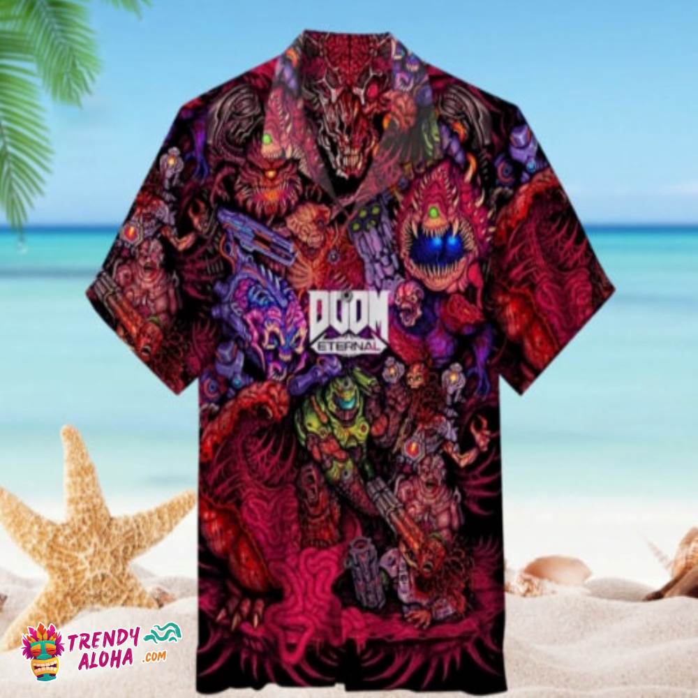 3D Doom Eternal Hawaiian Shirt