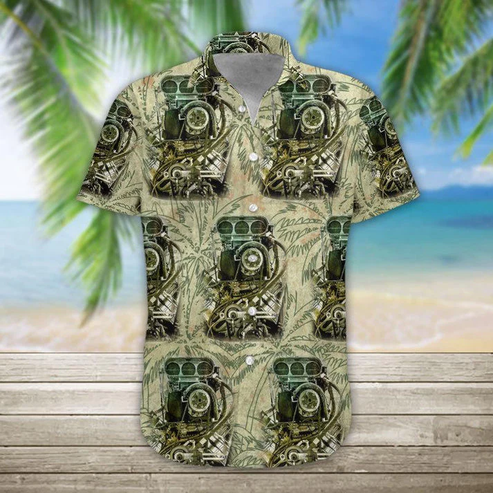 3D Drag Racing Trendy Hawaiian Shirt For Men And Women 3D Drag Racing Trendy Hawaiian Shirt For Men And Women