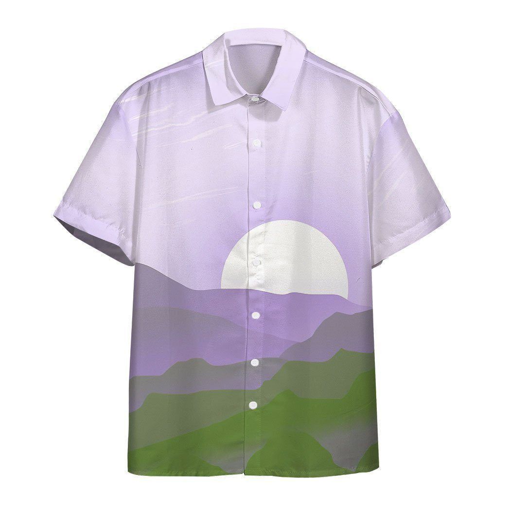 3D Genderqueer Pride Sunrise Custom Hawaii Shirt Aloha Shirt For Summer 3D Genderqueer Pride Sunrise Custom Hawaii Shirt Aloha Shirt For Summer