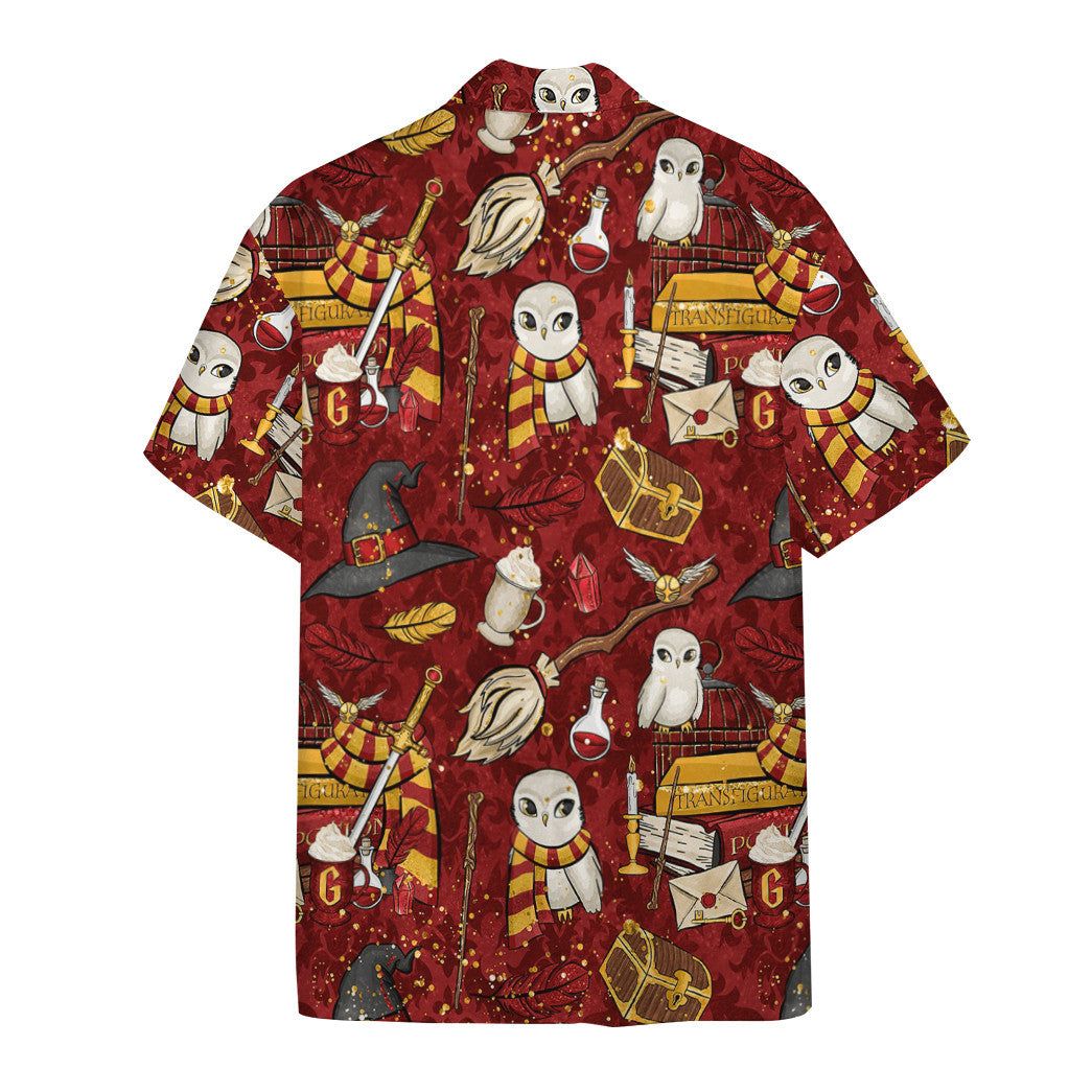 3D H.P Gryffindor Custom Hawaii Shirt