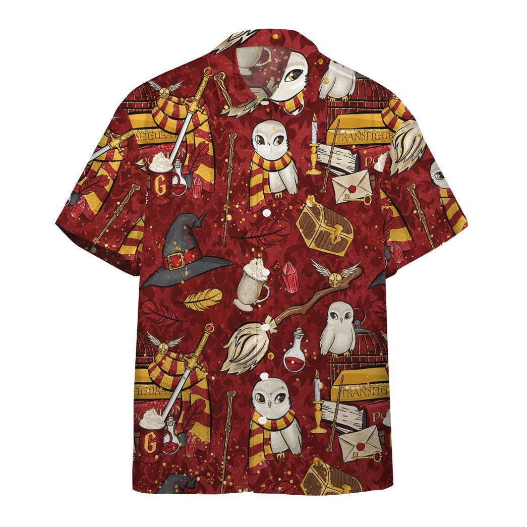 3D H.P Gryffindor Custom Hawaii Shirt 3D H.P Gryffindor Custom Hawaii Shirt