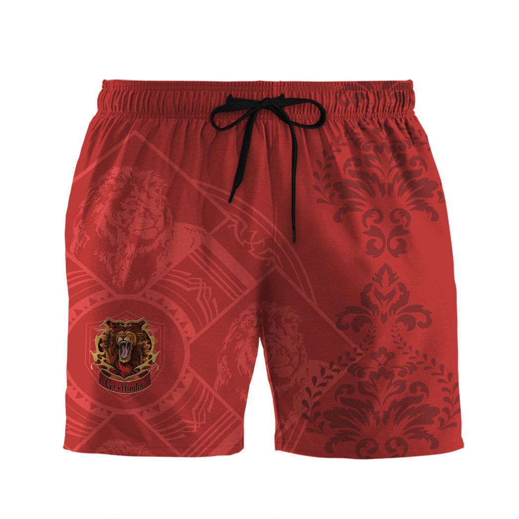 3D H.P Gryffindor Summer Vibe Custom Hawaiian Shirt
