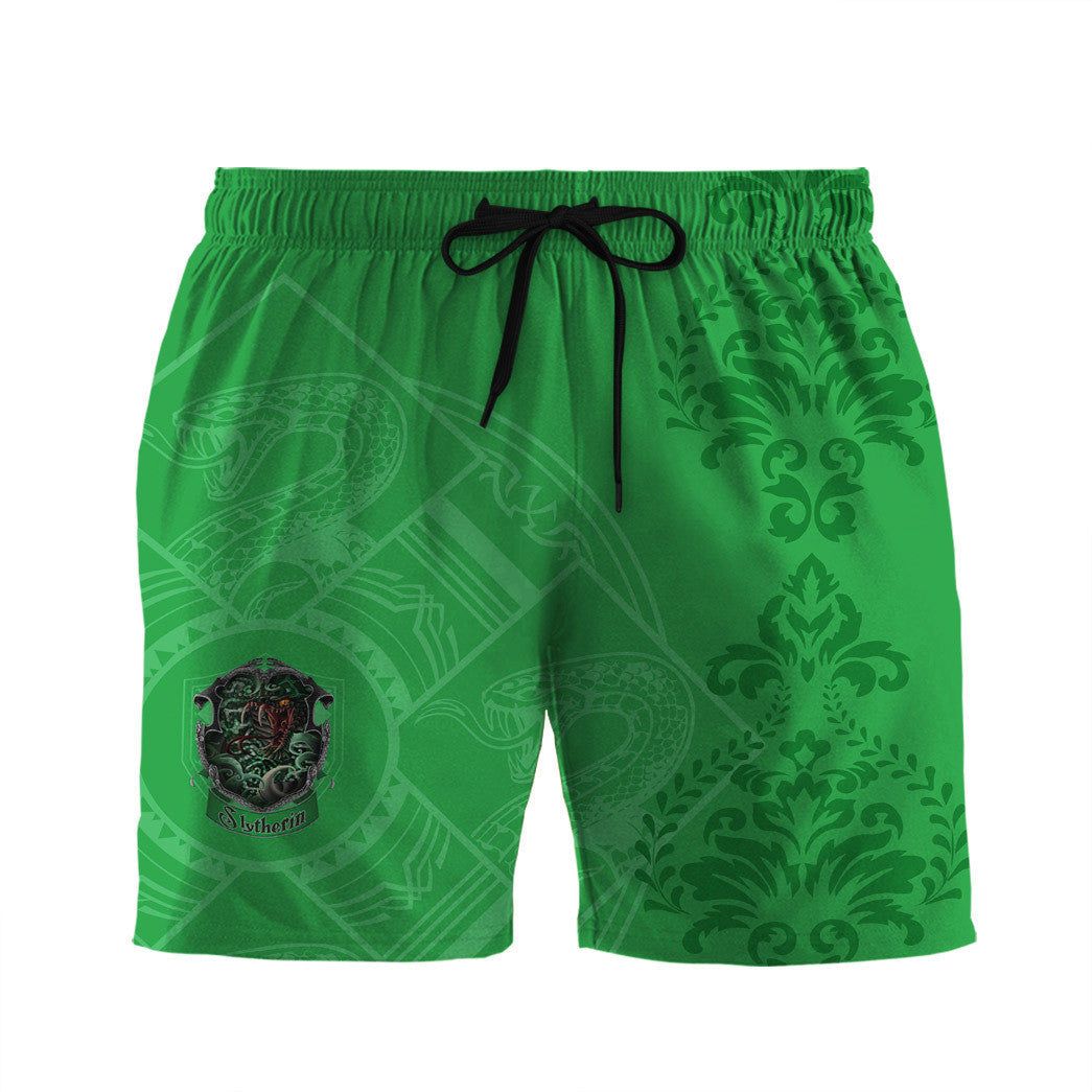 3D H.P Slytherin Summer Vibe Custom Hawaiian Shirt