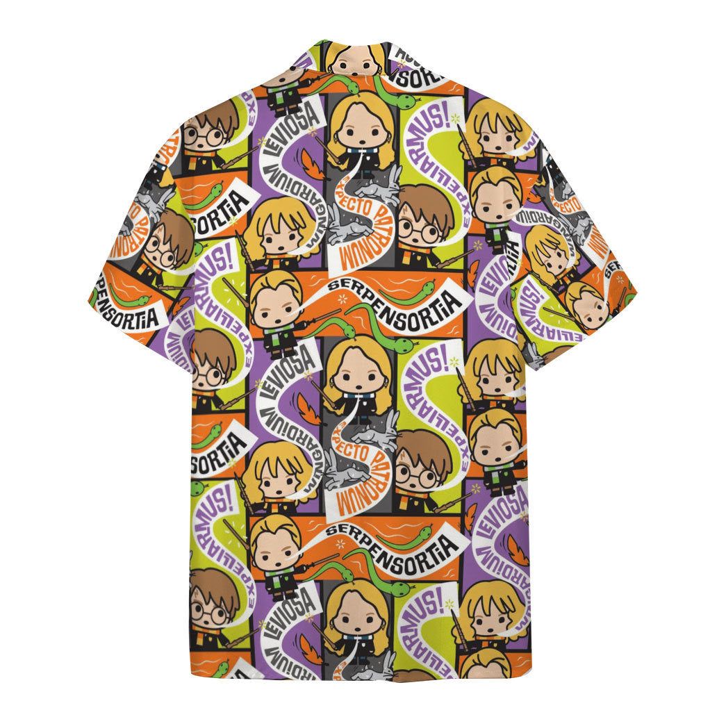 3D H.P Spell Casts Custom Hawaiian Shirt