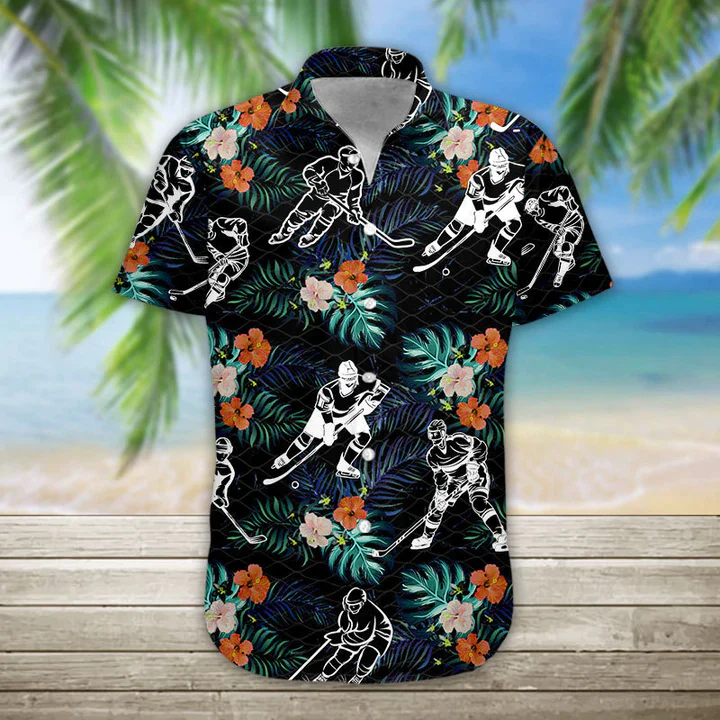 3D Hockey Hawaii Shirt, Mens Hawaiian Aloha Beach Shirt, Trendy Hawaiian Shirts For Men 3D Hockey Hawaii Shirt, Mens Hawaiian Aloha Beach Shirt, Trendy Hawaiian Shirts For Men