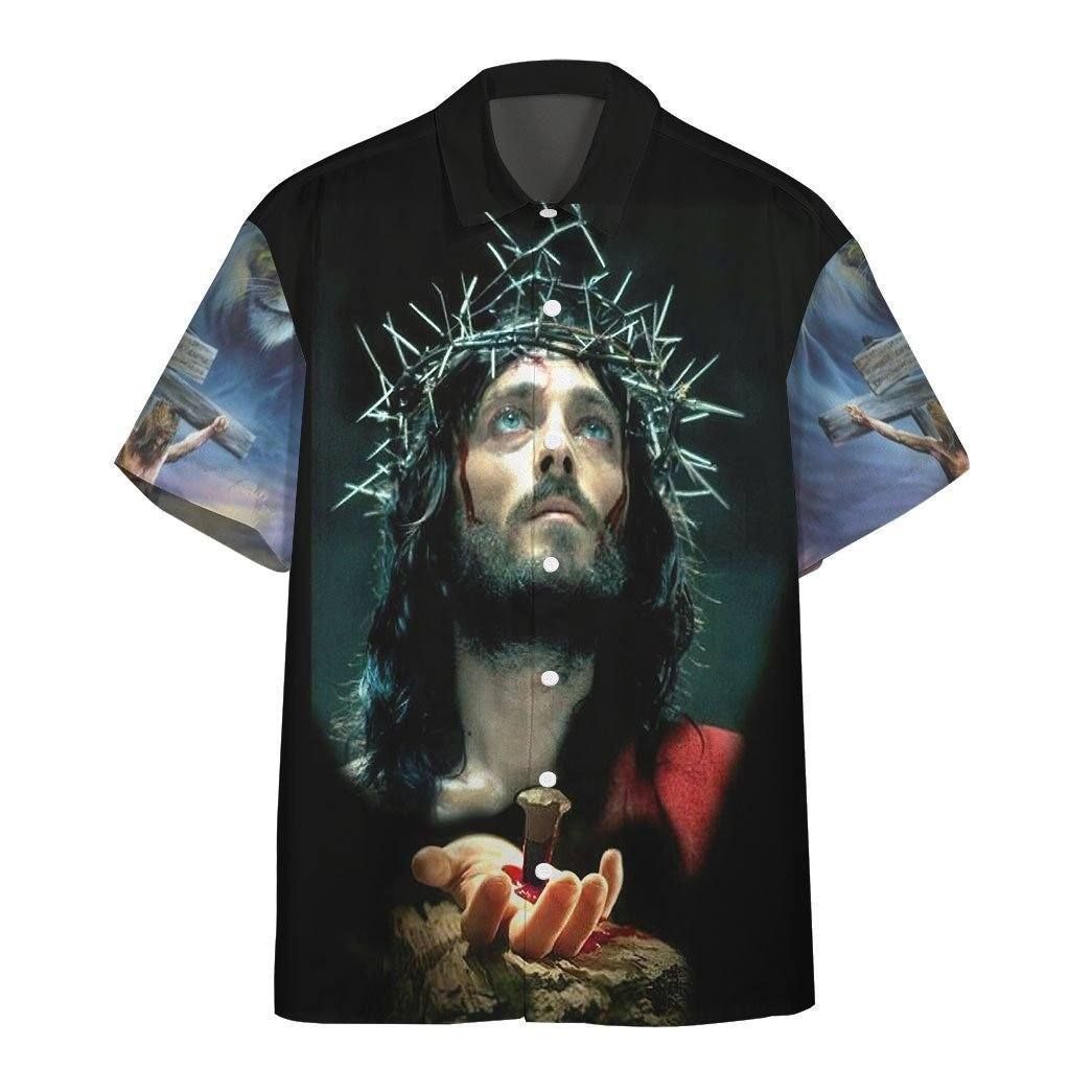 3D Jesus Christ I Believe In God Our Father Custom Short Sleeve Shirts 3D Jesus Christ I Believe In God Our Father Custom Short Sleeve Shirts