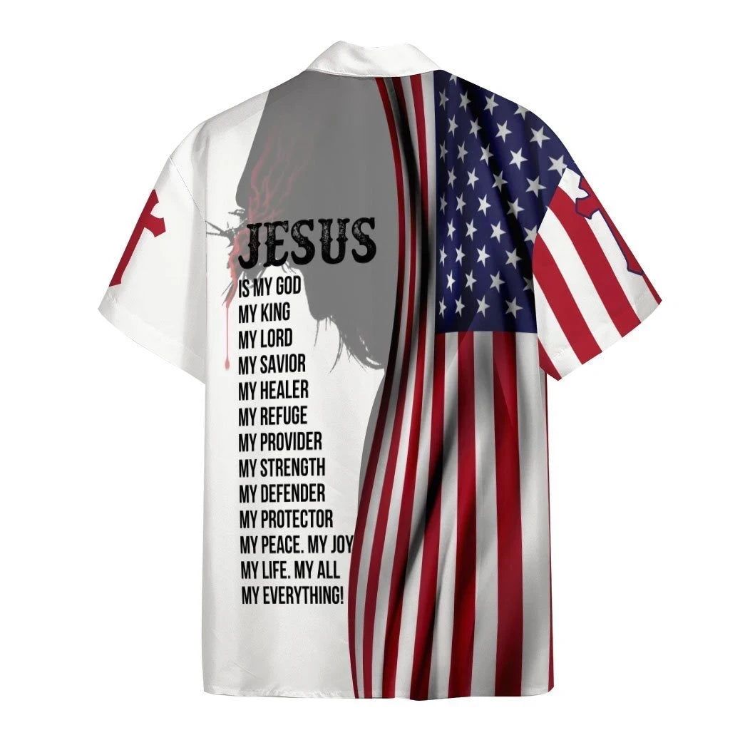 3D Jesus Christ My Everything Custom Short Sleeve Shirts