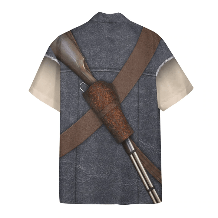3D John Marston Custom Hawaiian Short Sleeve Shirt, Trendy Hawaiian Shirt For Men, Women