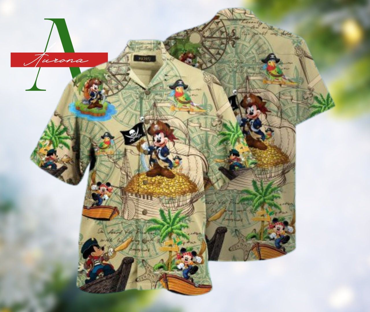 3D Mickey Christmas Gift Merry Xmas Hawaiian Shirt