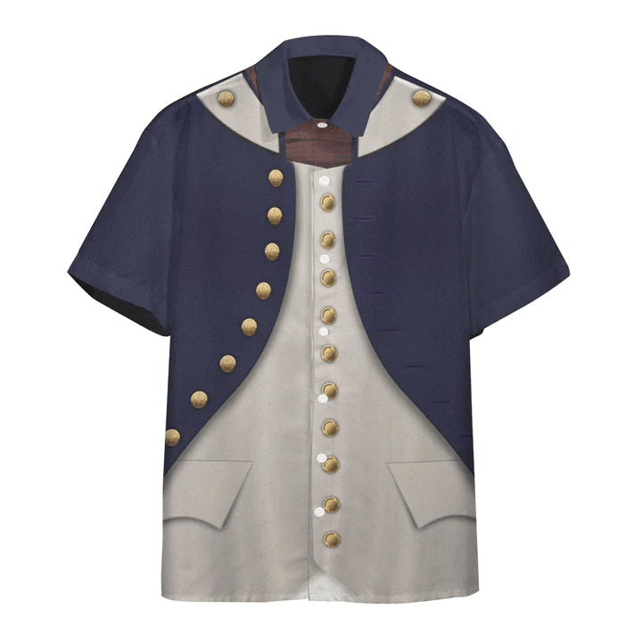 3D Midshipman 1806 Napoleonic Wars British Navy Cosplay Trendy Hawaiian Shirt, Trendy Hawaiian Shirt For Men, Women