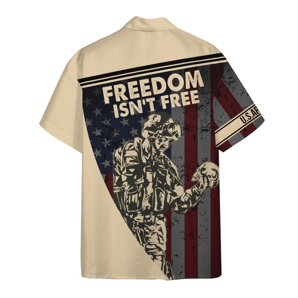3D Proud Army Dad Veteran Fathers Day Custom Hawaiian Shirt