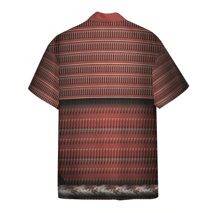 3D Samurai Custom Hawaiian Short Sleeve Shirt, Trendy Hawaiian Shirt For Men, Women