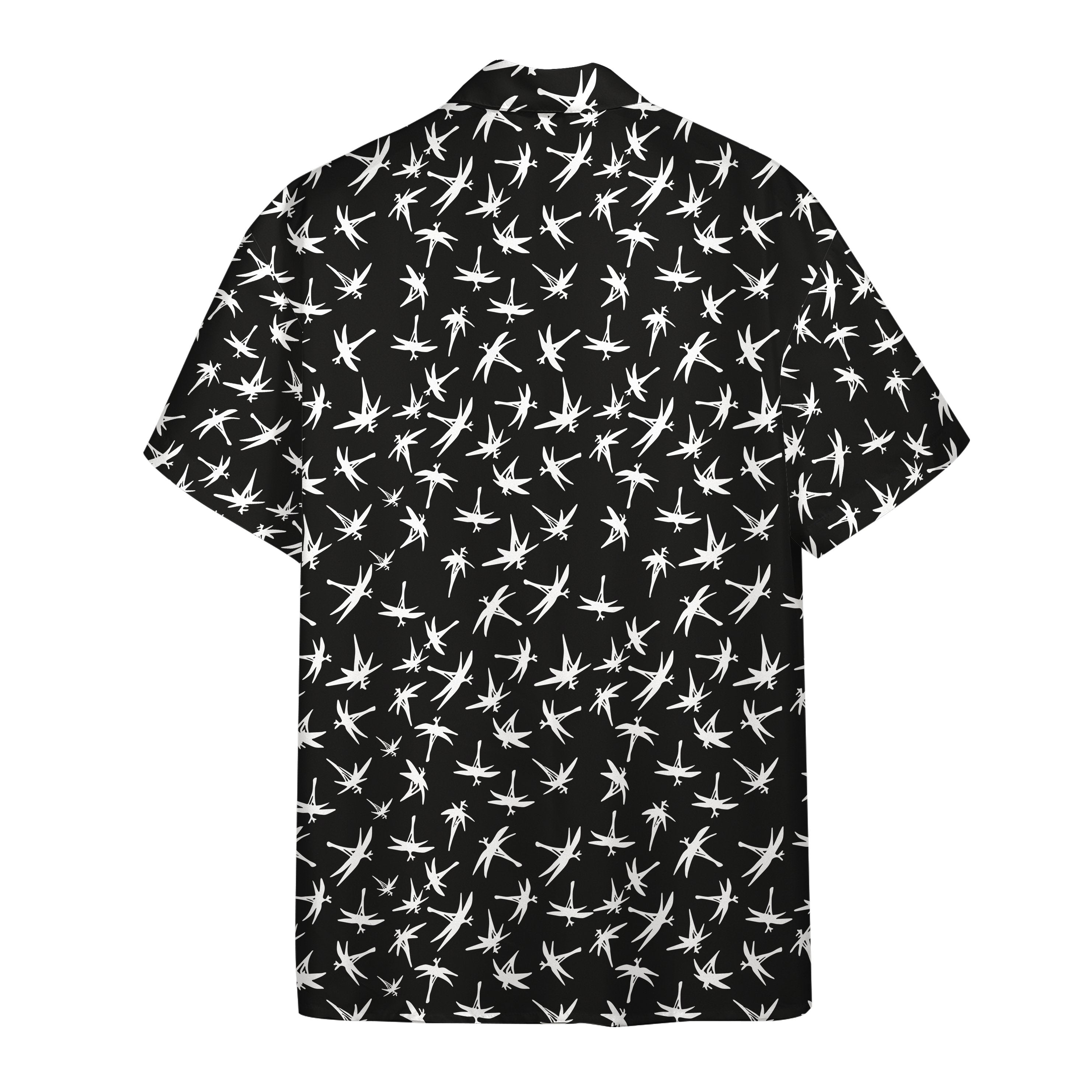 3D Tom Selleck Magnum Pi Midnight Bamboo Black Custom Hawaii Shirt