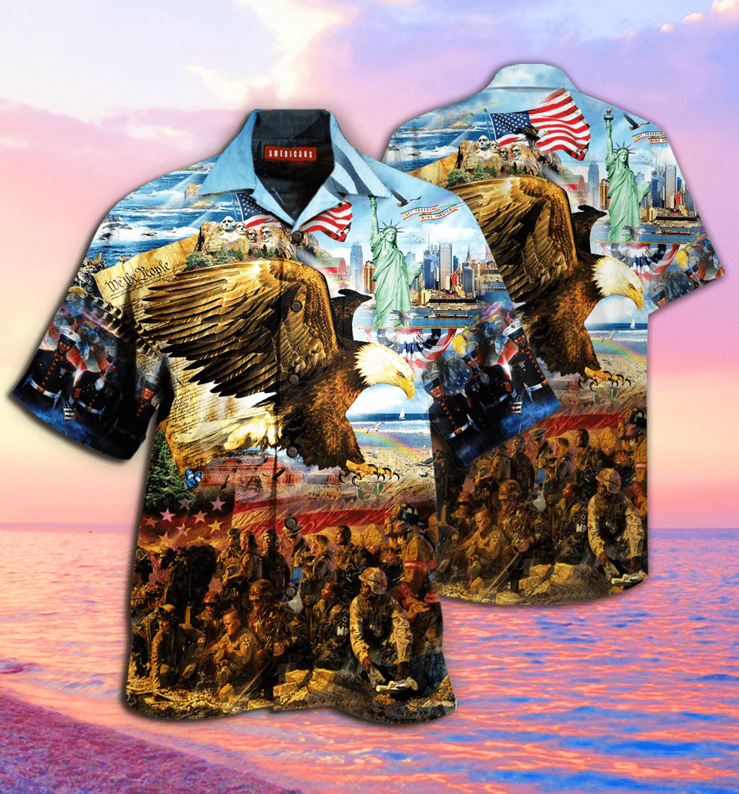 4Th Of July Freedom Isn’t Free Eagle American Independence Day Trendy Hawaiian Shirt 4Th Of July Freedom Isn’t Free Eagle American Independence Day Trendy Hawaiian Shirt