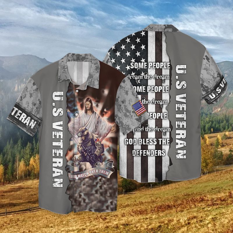 4Th Of July Independence Day Memorial Day American Veteran Trendy Hawaiian Shirt