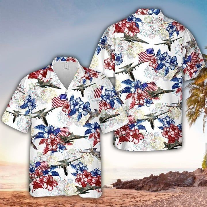 4Th Of July Trendy Hawaiian Shirt, Independence Day Trendy Hawaiian Shirt For Men