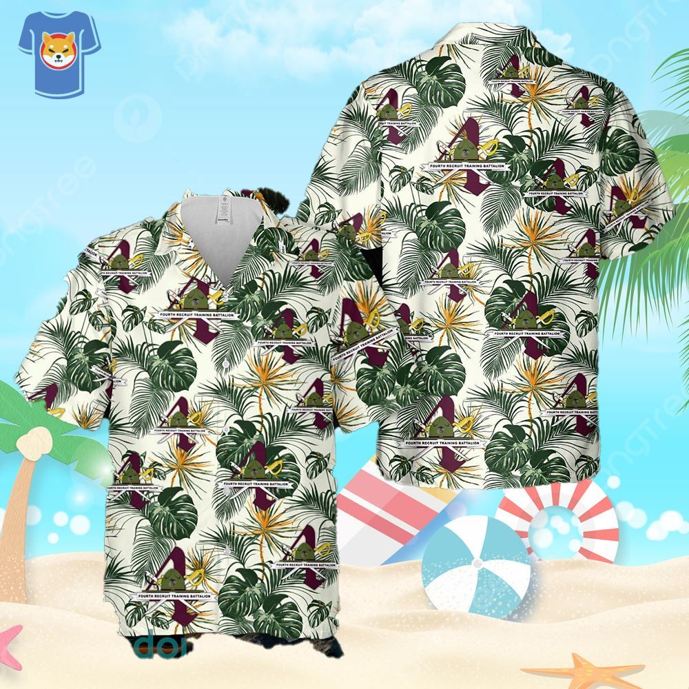 4Th Recruit Training Battalion Usmc Hawaiian Shirt For Men And Women