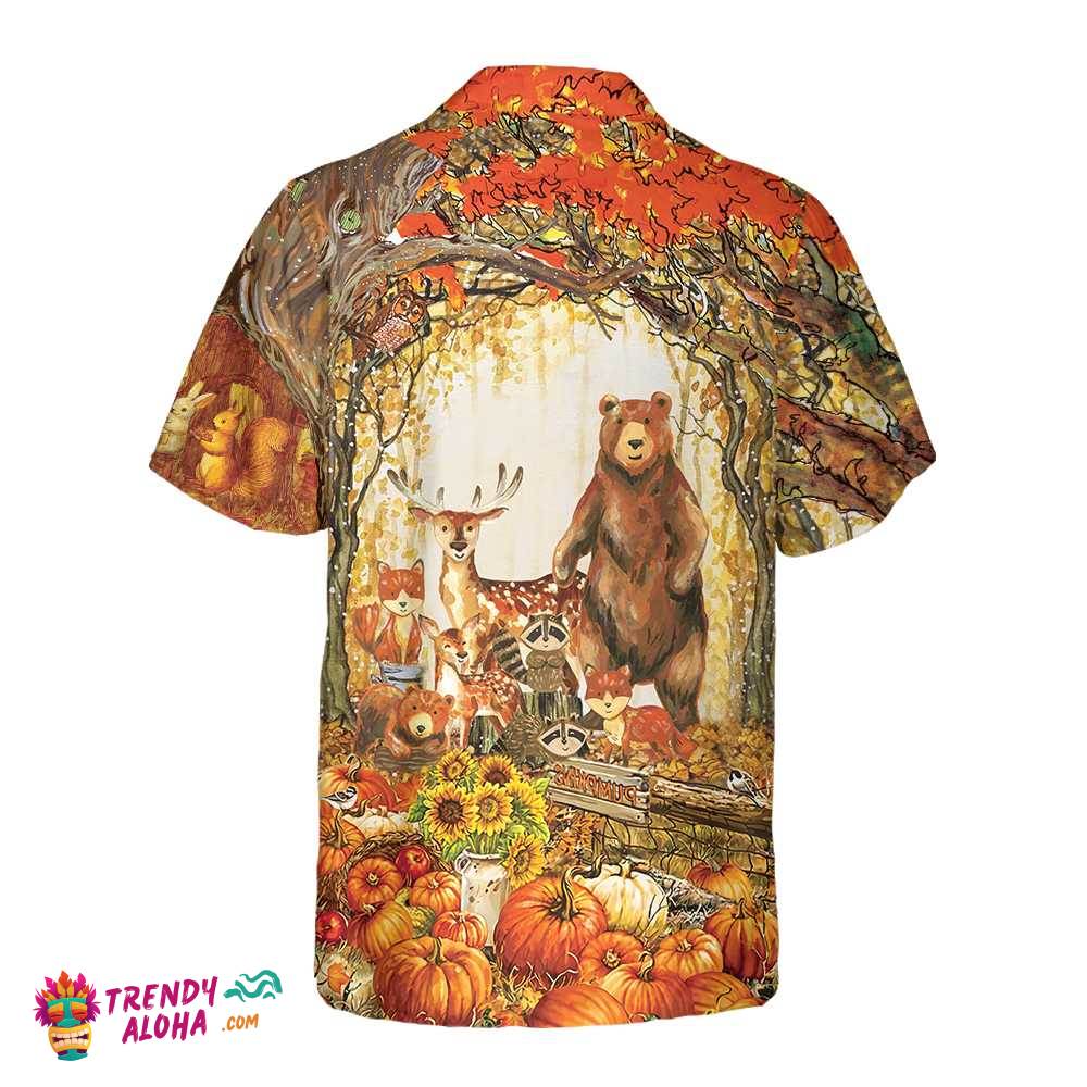 A Greatful Thanksgiving Hawaiian Shirt, Fall Thanksgiving Shirt, Gift For Thanksgiving Day