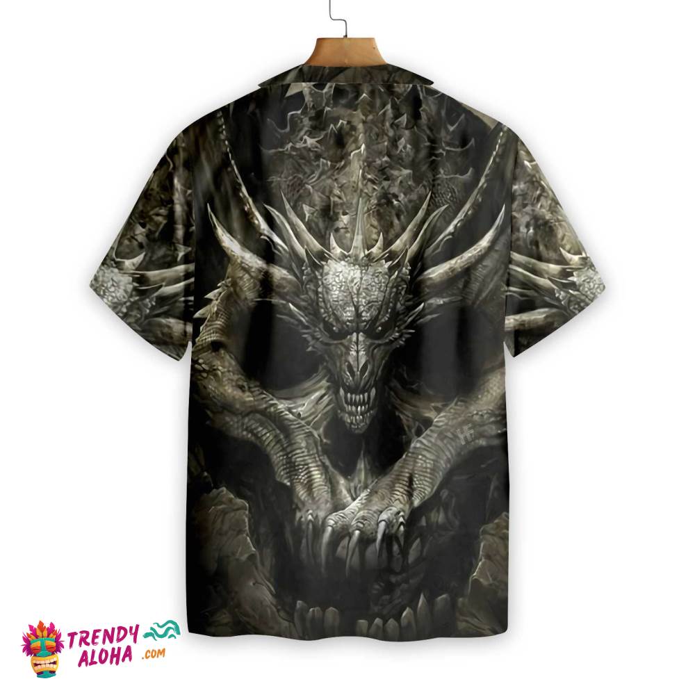 A Skull Or A Dragon Hawaiian Shirt