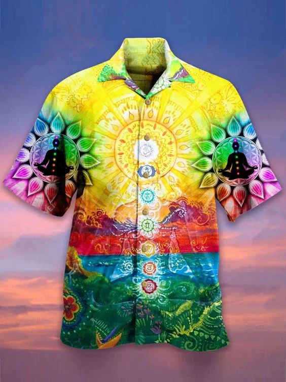 Abstract Vintage Trendy Hawaiian Shirt