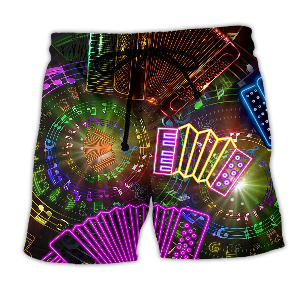Accordion Music Go Where The Accordion Takes You Trendy Aloha Hawaiian Beach Shorts Accordion Music Go Where The Accordion Takes You Trendy Aloha Hawaiian Beach Shorts