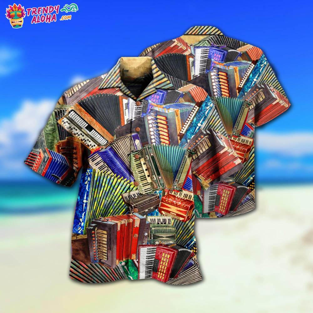 Accordion Music To Me You Are Awesome Hawaiian Shirt – Trendy Aloha