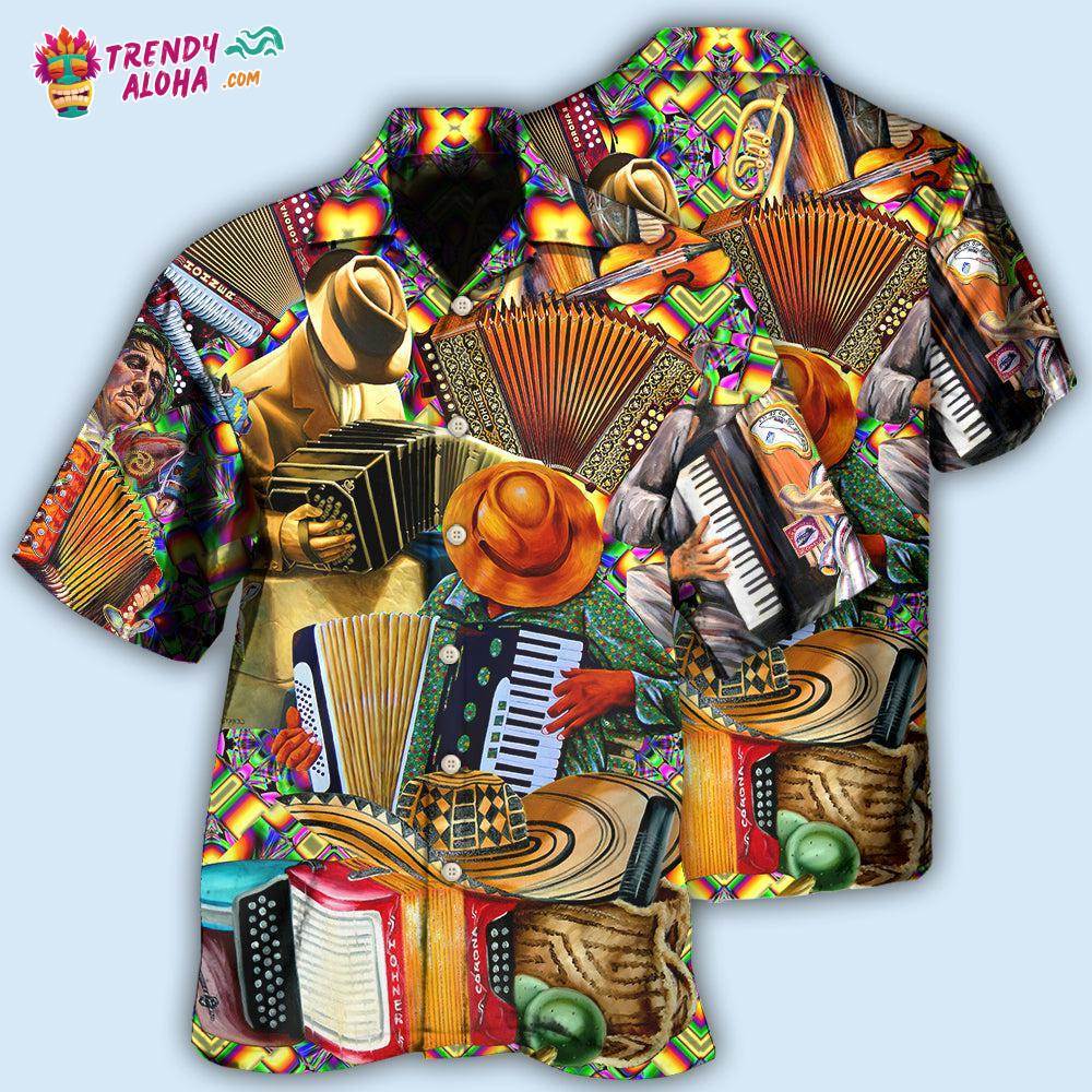 Accordion Music Where Words Failed Accordion Speaks Hawaiian Shirt – Trendy Aloha