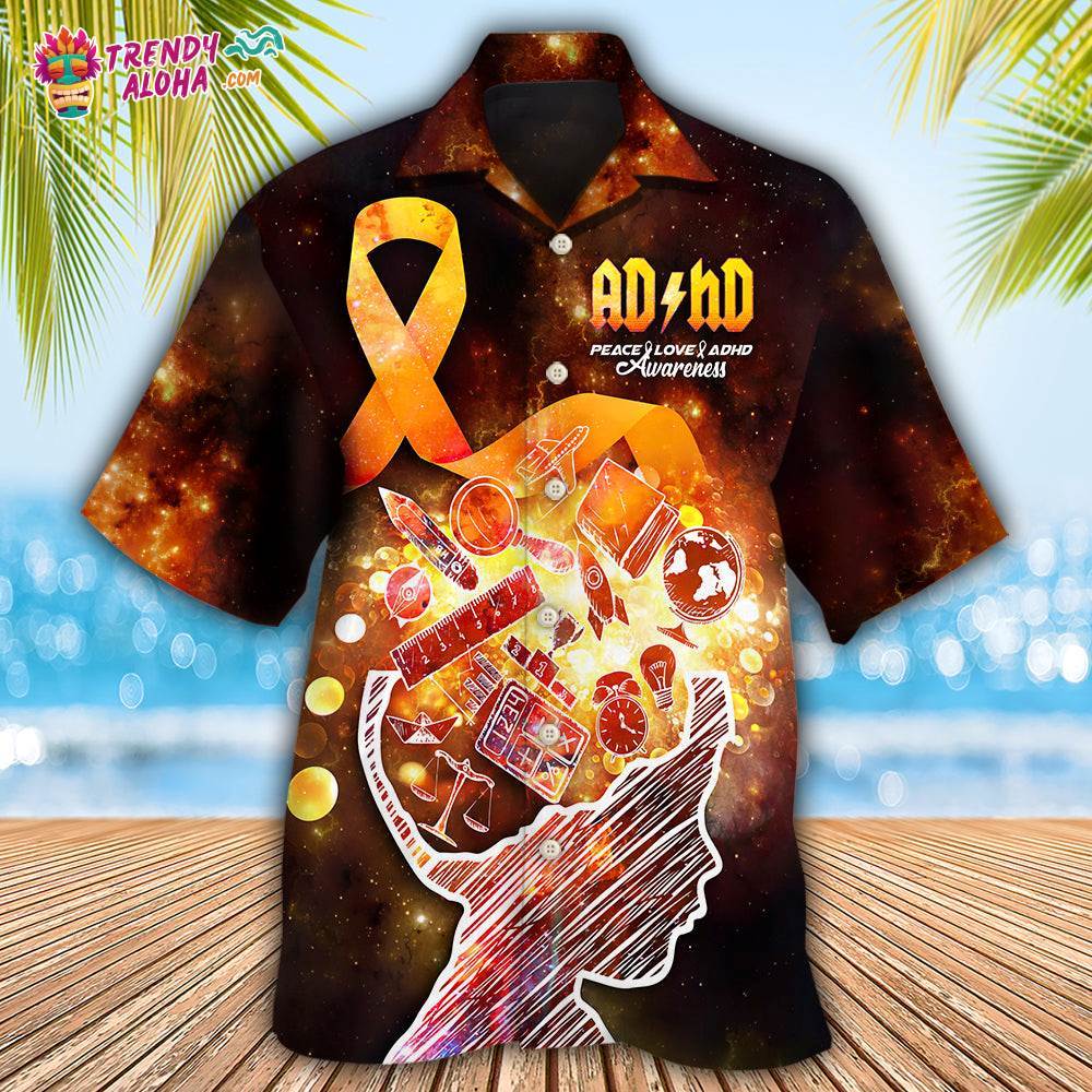 Adhd Awareness In Life Hawaiian Shirt – Trendy Aloha