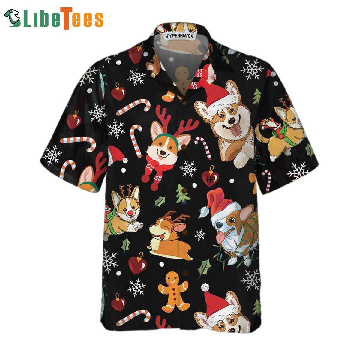 Adorable Corgis Xmas Hawaiian Shirts Perfect Gifts For Your Loved Ones