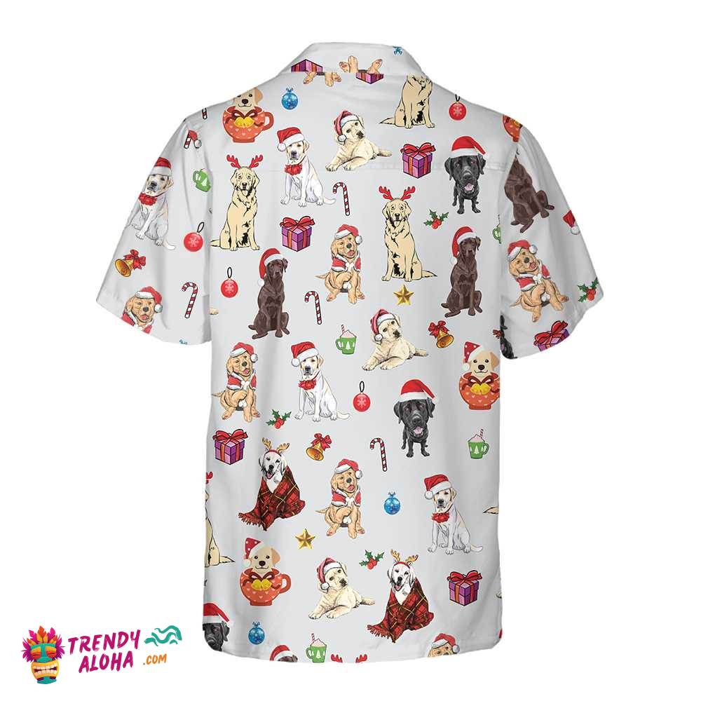 Adorable Labrador Retriever For Christmas Hawaiian Shirt, Funny Labrador Christmas Shirt, Best Christmas Gift