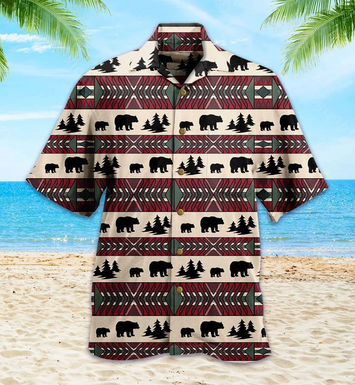 Adventure with Brown Bear Hawaiian Shirt Ideal Summer Gifts