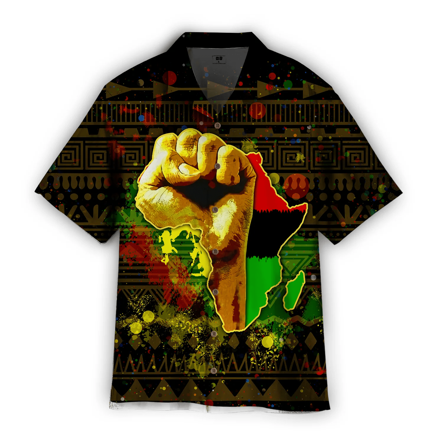 Africa Black Power Trendy Hawaiian Shirt