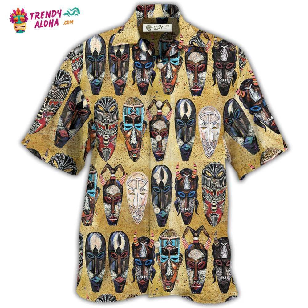 Africa Mark Symbols Hawaiian Shirt – Trendy Aloha