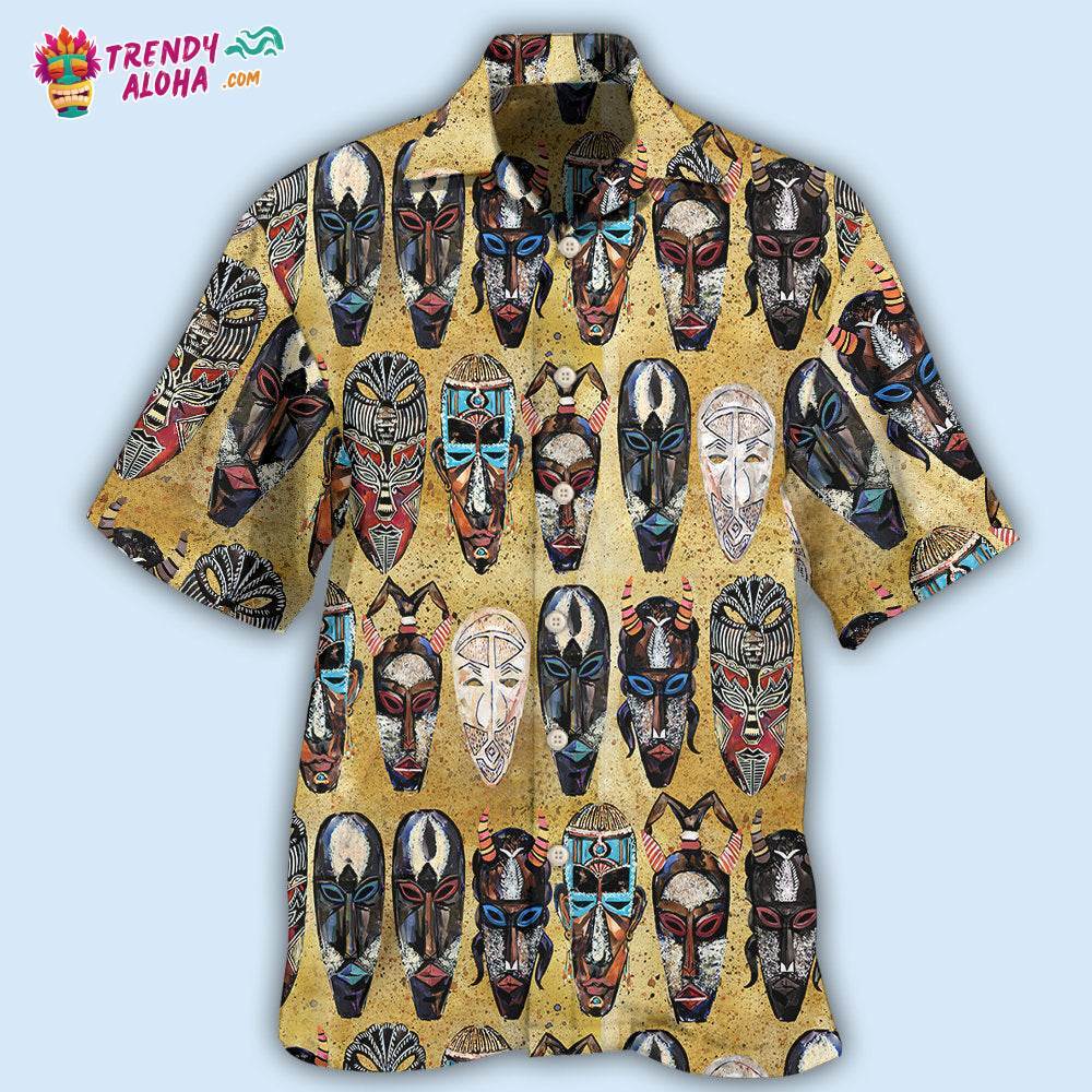 Africa Mark Symbols Hawaiian Shirt – Trendy Aloha