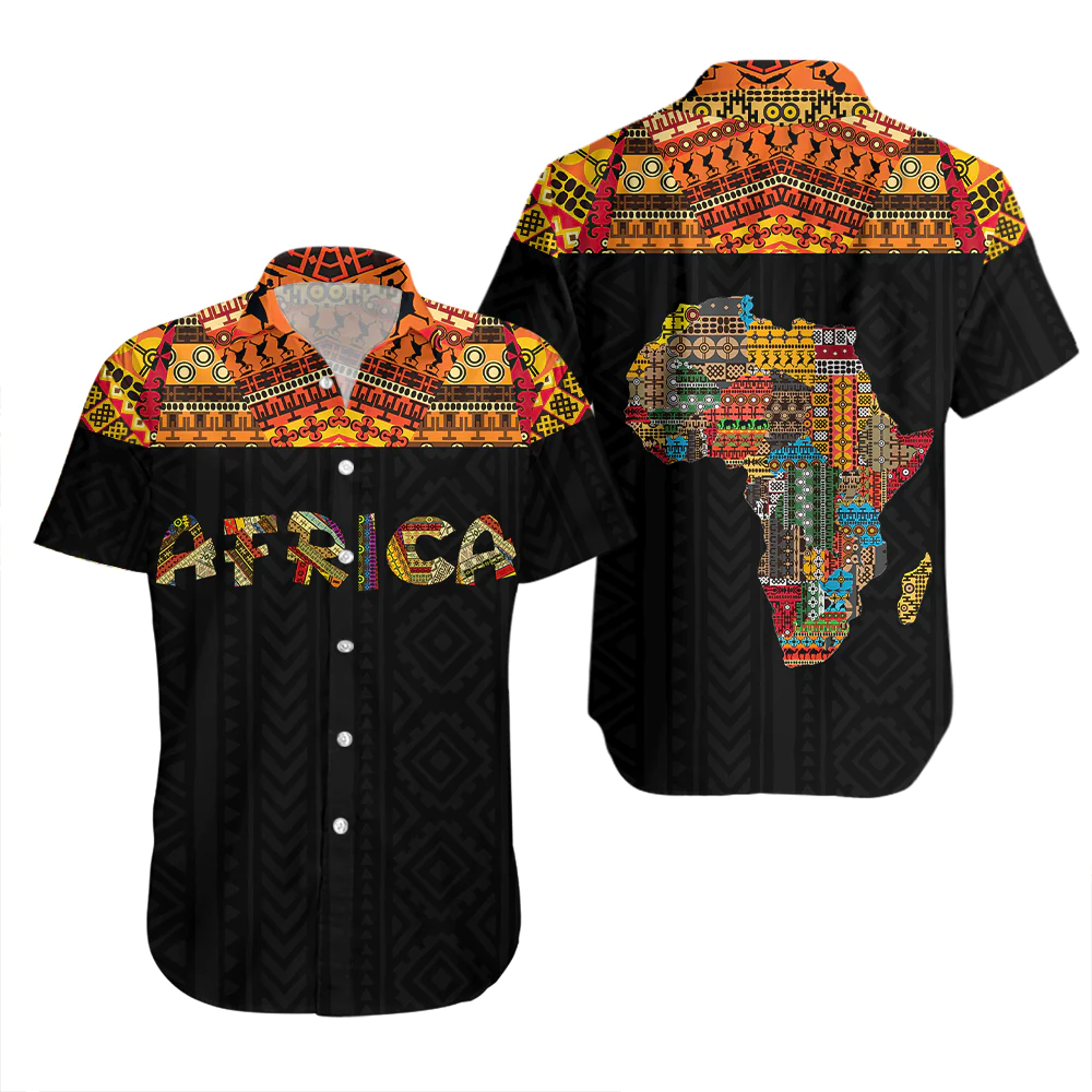 Africa Vintage Trendy Hawaiian Shirt Africa Vintage Trendy Hawaiian Shirt