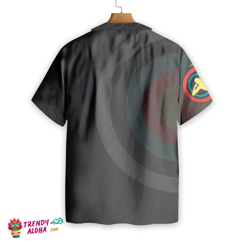 Aim Exhale Shot Cool Archer Archery Hawaiian Shirt