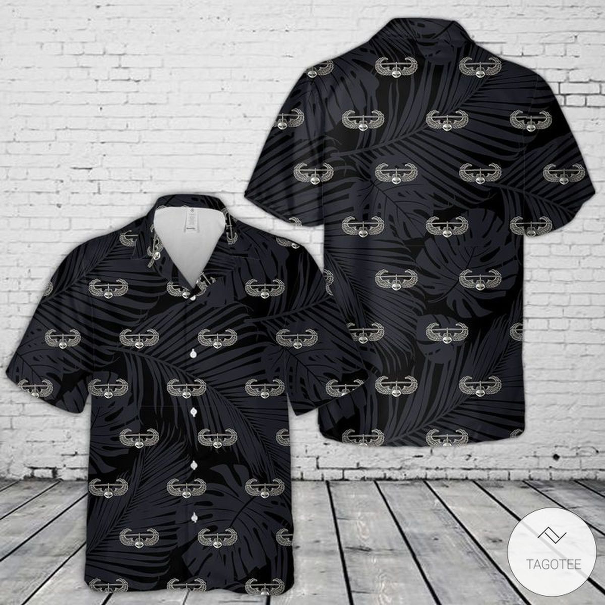 Air Assault US Army Badge Theme Hawaiian Shirt Limited Edition Silk