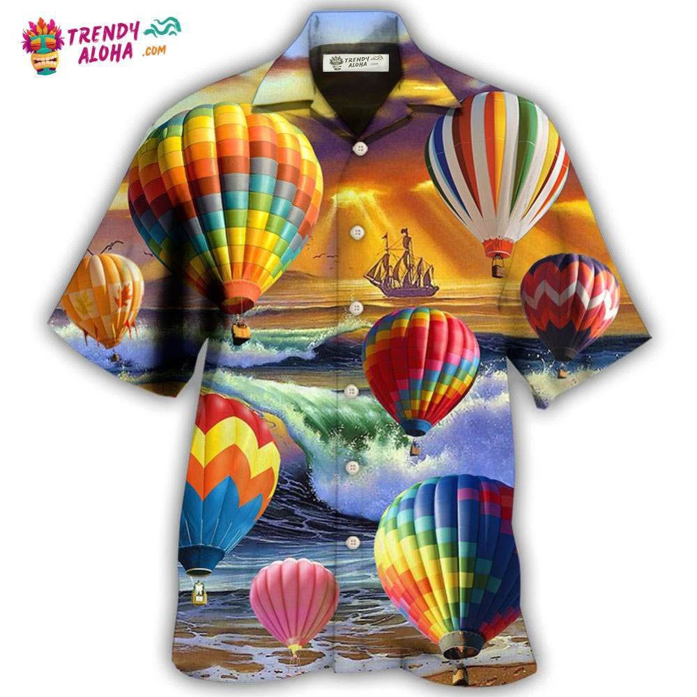Air Balloon Love Life Style Hawaiian Shirt – Trendy Aloha