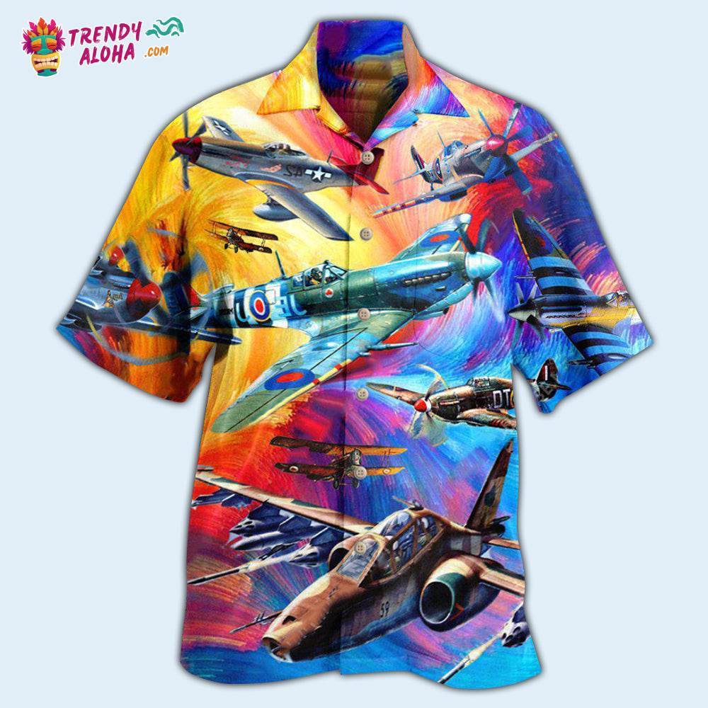 Aircraft Let The Adventures Begin So Interesting Hawaiian Shirt – Trendy Aloha