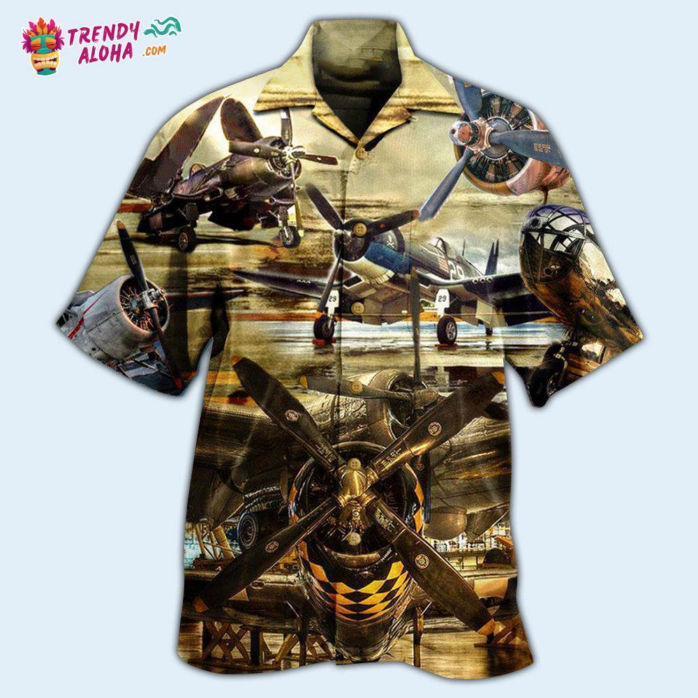 Aircraft The Sky Is Calling Sky Calls To Us Hawaiian Shirt – Trendy Aloha
