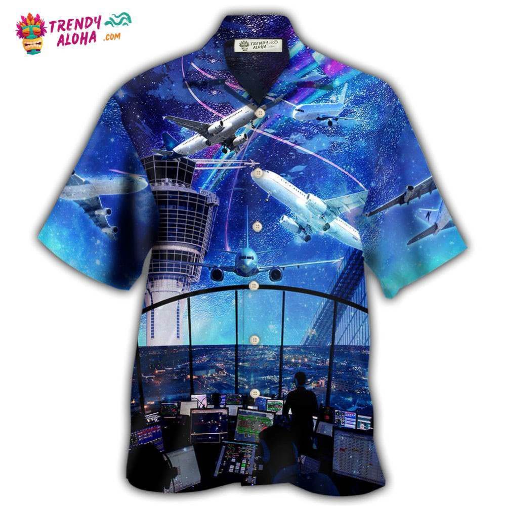 Airplane And Air Traffic Controller Hawaiian Shirt – Trendy Aloha Airplane And Air Traffic Controller Hawaiian Shirt – Trendy Aloha