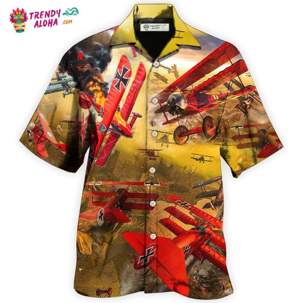Airplane In The War Style Hawaiian Shirt – Trendy Aloha Airplane In The War Style Hawaiian Shirt – Trendy Aloha