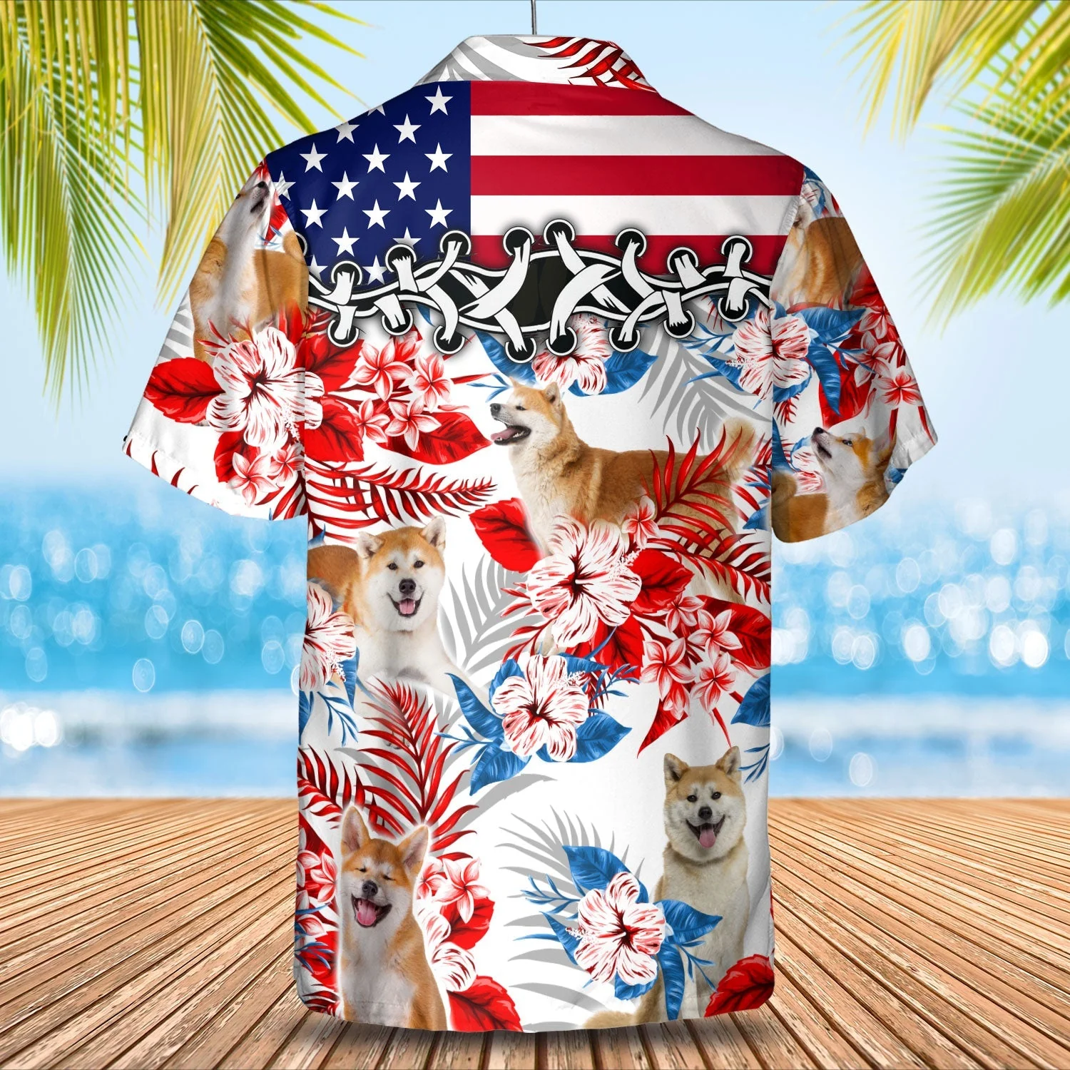 Akita Trendy Hawaiian Shirt – Summer Aloha Shirt, Trendy Hawaiian Shirt For Men And Women