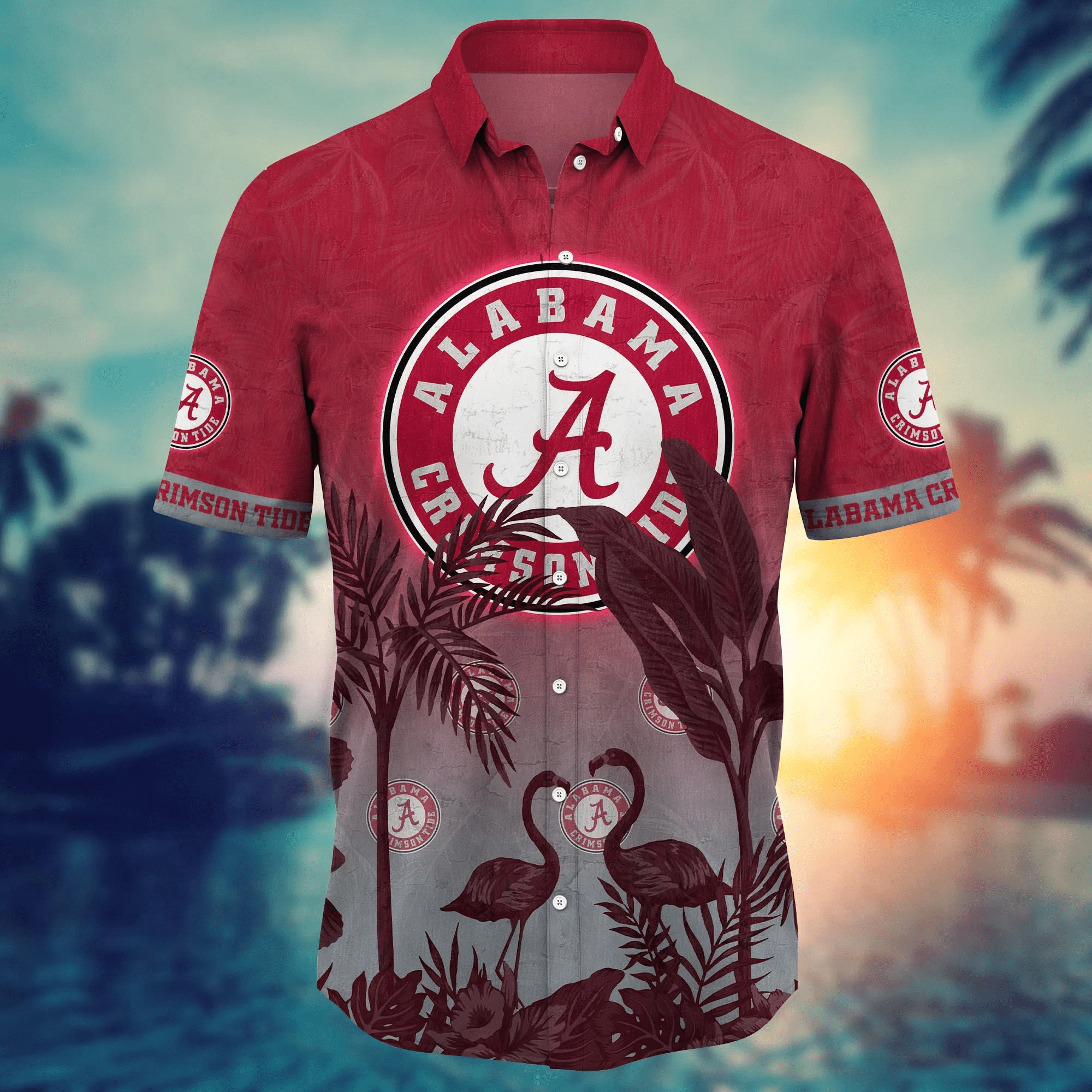 Alabama Crimson Tide NCAA Hawaiian Shirt Balmytime Aloha Shirt