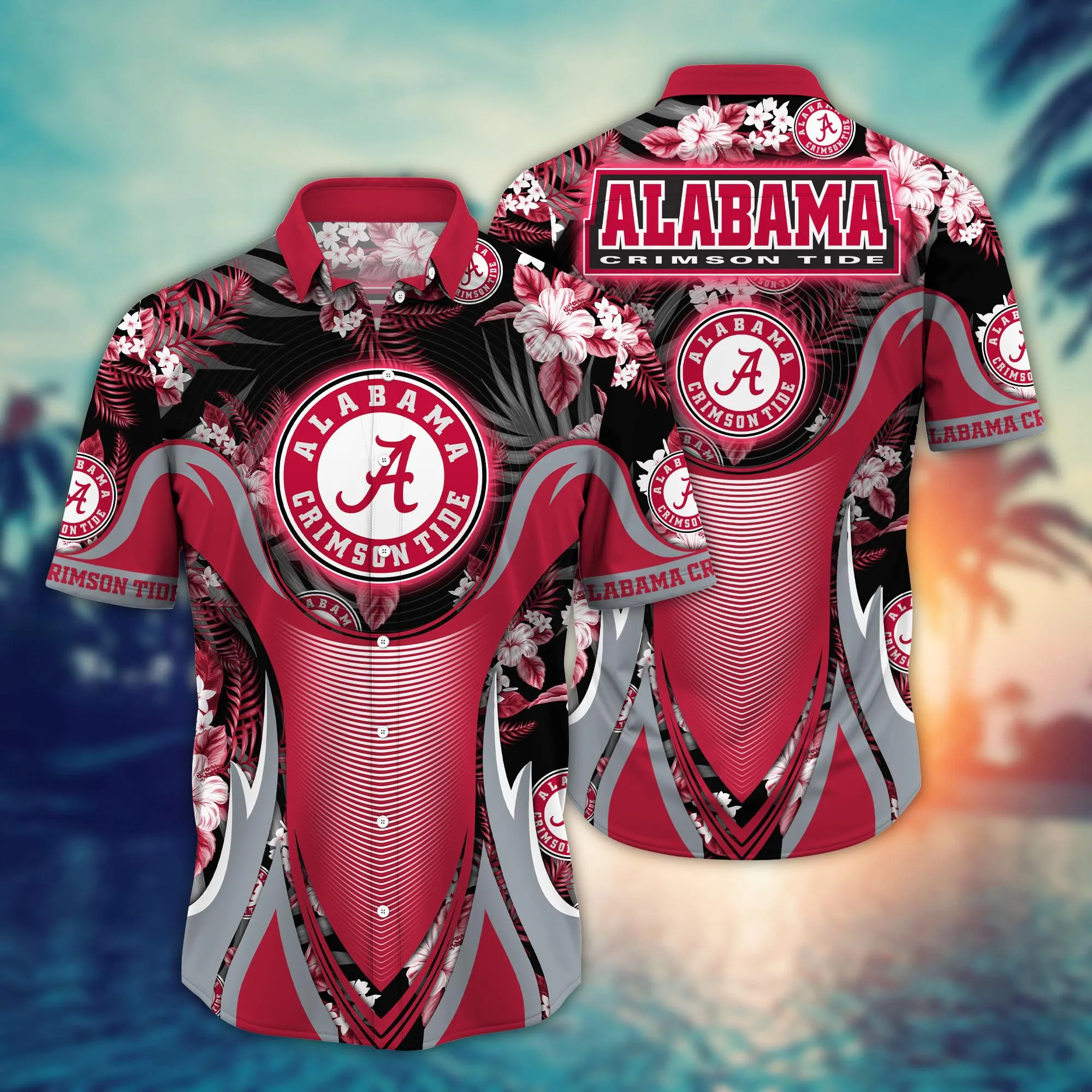 Alabama Crimson Tide NCAA Hawaiian Shirt Sun Dresses Aloha Shirt Alabama Crimson Tide NCAA Hawaiian Shirt Sun Dresses Aloha Shirt