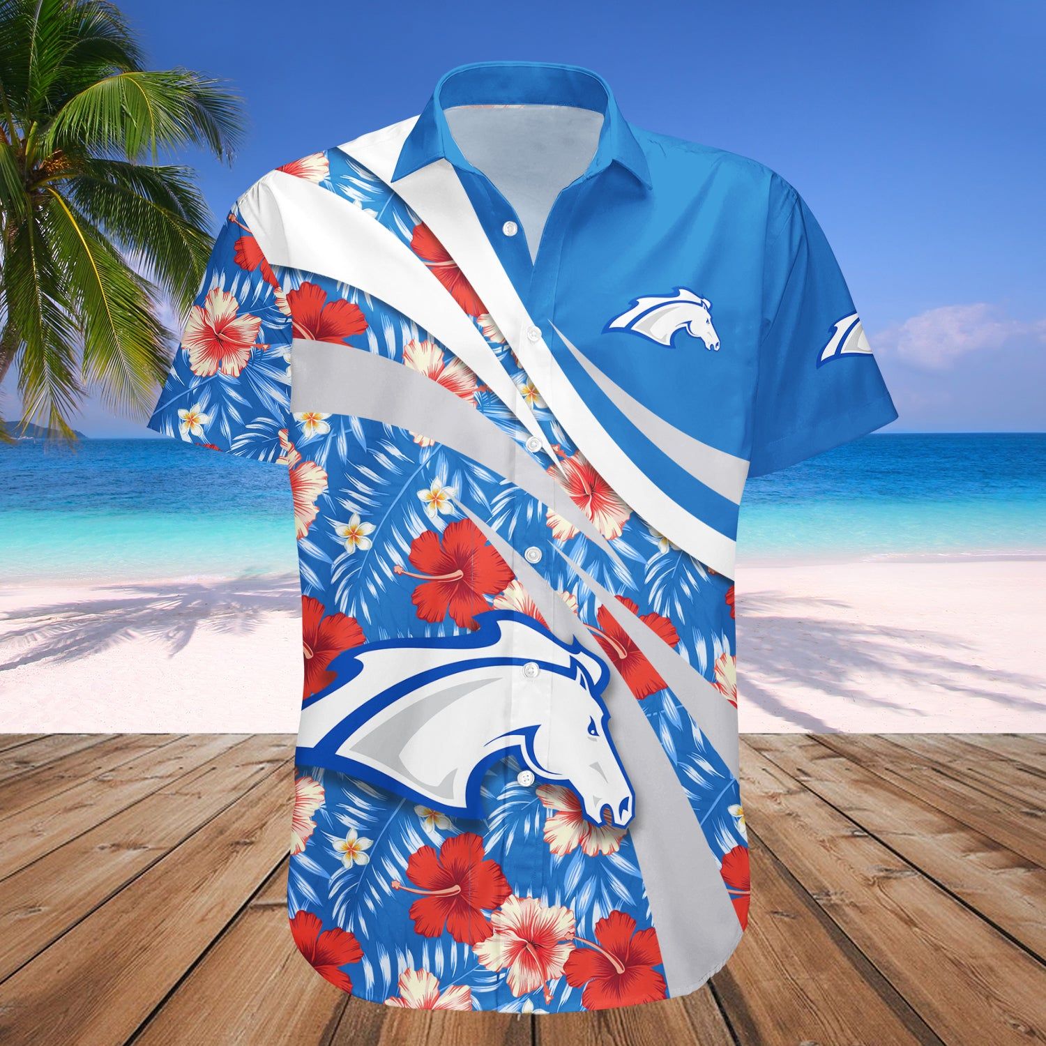 Alabama Huntsville Chargers Hawaii Shirt Hibiscus Sport Style – NCAA
