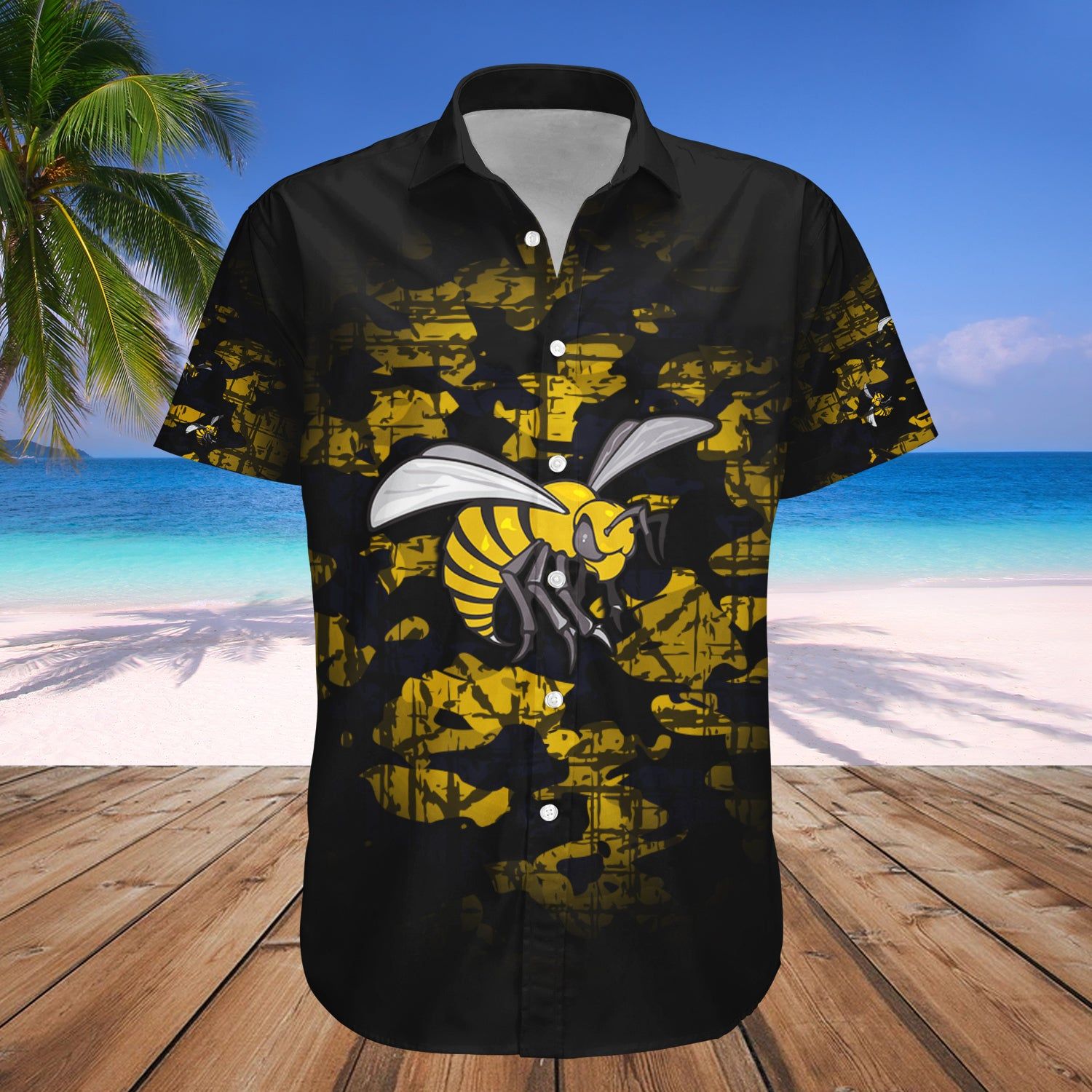Alabama State Hornets Hawaii Shirt Camouflage Vintage – NCAA