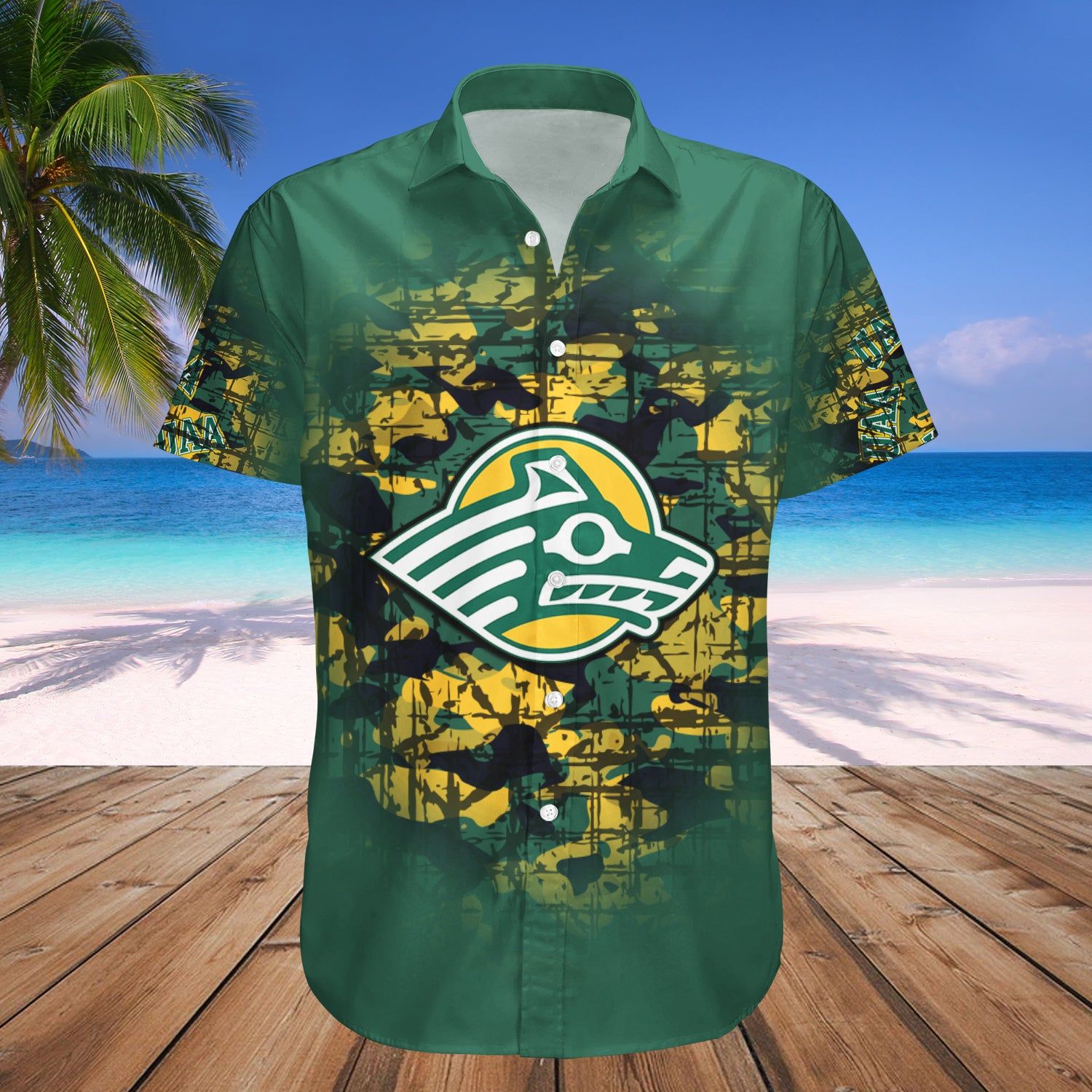Alaska Anchorage Seawolves Hawaii Shirt Camouflage Vintage – NCAA